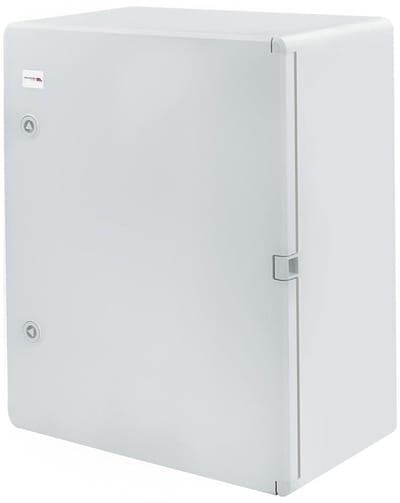 Lege Behuizing - Elektrische Kast - Installatie Buiten - IP65 Waterdicht - 50 x 35 x 19 cm - Grijs