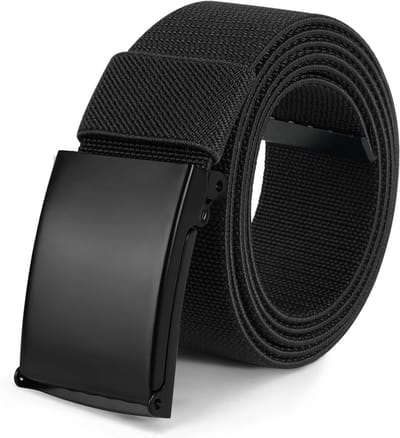Riemen voor mannen, werkriemen voor mannen, verstelbare nylon stoffen riem, snelsluiting metalen gesp riem/metalen vrije canvas plastic gesp riem, lichtgewicht ademend, 130