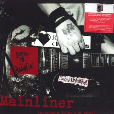 LP Plaat SOCIAL DISTORTION - Mainliner (Wrakstukken Uit Het Verleden) CR00252 Craft Recording 2019 US Rock white