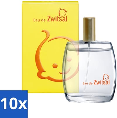 10 x Zwitsal - Eau de Toilette - Eau de Zwitsal - Vertrouwde Geur - 95 ml - Zwitsal Eau De Toilette - Vertrouwde Geur - Parfum Verstuiver - Eau De Toilette 95 Ml - Geur Voor Jong En Oud