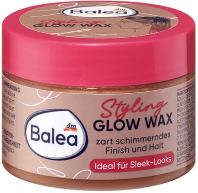 Balea Glow Wax haarwax, 75 ml