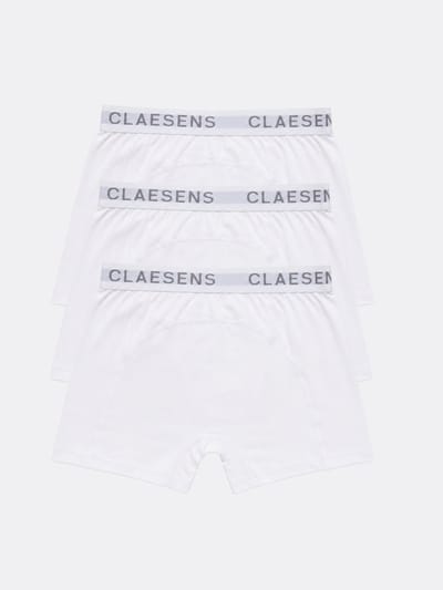 Claesen's® - Boxershort Wit 3-PackCL 20823-White-S
