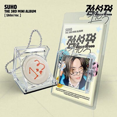 SUHO (EXO) - Het 3e mini-album Punt, Lijn, Vlak (1 tot 3) SMini-versie. SMINI VER 1PCS white
