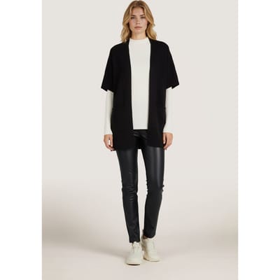 EsQualo Poncho Black Maat: XS/S | Poncho's Outlet | Dames | Zwart