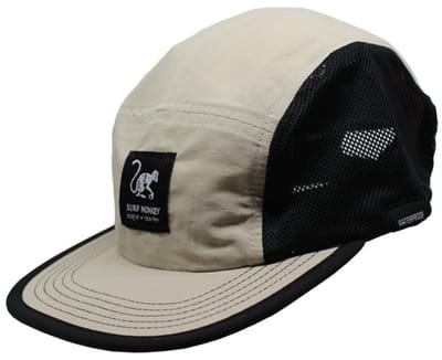 5-panel sportpet - Hardlooppet - Gerecycled - Waterdicht - Fluorvrije DWR-coating - Volwassenen (beige)