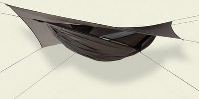 Hennessy Hammock - Ultralite Backpacker Zip - Hangmat - Bark (Greyish, Brownish Green) - Polyester - Ritssluiting