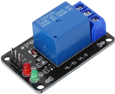Dailygoods - Dailygoody - 3.3V Elektronische Relaismodule - Normaal Open/Dicht - Relaisuitbreidingskaart - 5V - Stroomindicator - DIN-railmontage