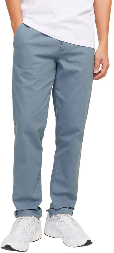 Jack & Jones Heren Chino Broek JPSTMARCO JJFURY slim Grijs 32W / 32L Volwassenen