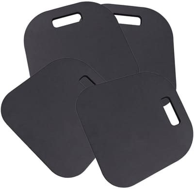 Kniebeschermers Set - Werken Tuinieren - Bescherming Bieden - Extra Dik EVA - 33x32cm - Zwart