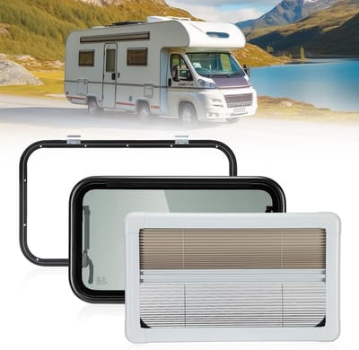 Caravan Zijraam met Insectenbescherming, Zonnebescherming en Privacy, 700 x 400 mm, Ideaal voor Kamperen en Buitenactiviteiten