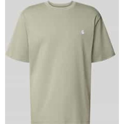 regular fit t-shirt van puur katoen model 'Madison'