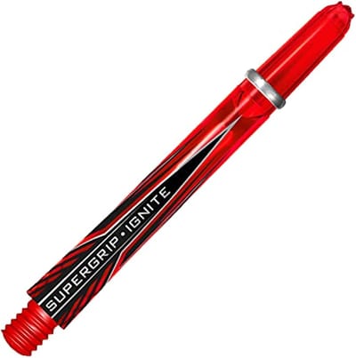 Dart Schachten - Dart Accessoires - Precisie Werpen - Verstevigd Ontwerp - Medium Lengte - Rood