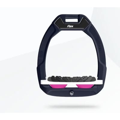 Veiligheidseisen voor paarden rijden Inclinatie Ultra Grip Bruin/Wit/Roze Flex-On Safe-On