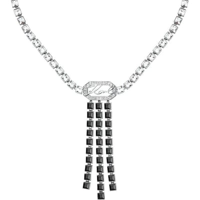 Karl Lagerfeld - Ketting - KLAYC02 - Dames - CRYSTALS - 40cm
