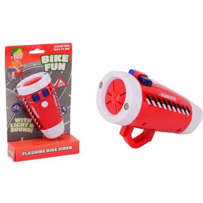 Bike Fun Brandweer Fietssirene met Licht en Geluid