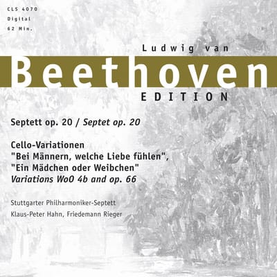 Septet Opus 20 Cello-Variat