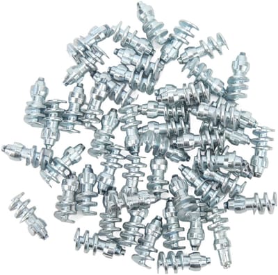 Dailygoods- Bandenstuds 50 PCS - Sneeuw Spikes - Antislip - Off-road Voertuigen - Hoogwaardig Wolfraamstaal - Duurzaam en Betrouwbaar - Sneeuwspikes