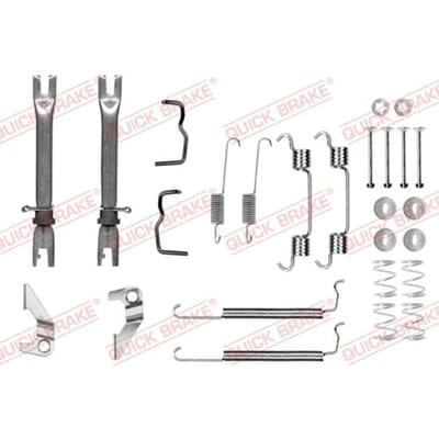 Toebehorenset, remschoenen QUICK BRAKE 105-0849S