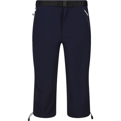 Regatta Heren Xert Stretch III Stretch Active Capri Shorts (Marine)