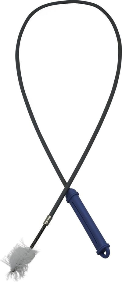 Benson Gootsteenontstopper - Zink-gecoat Veerstaal - Kurkentrekker Uiteinde - Sterk Plastic Handvat