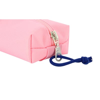 Oxford Etui - roze met elastiek - rechthoekig pennenetui 22cm - etui jongens - etui meisjes