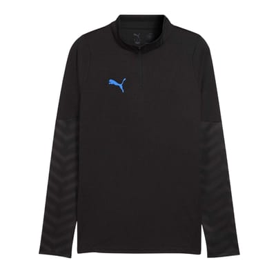 Puma Top voor individuele cup-oefening voor heren (Zwart Blauw)