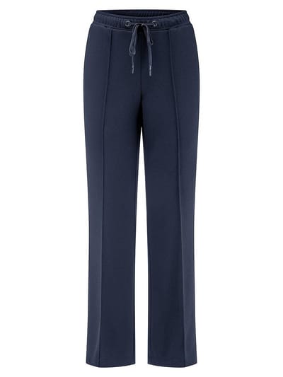 Joggingbroek in loose fit-stijl Van Peter Hahn blauw