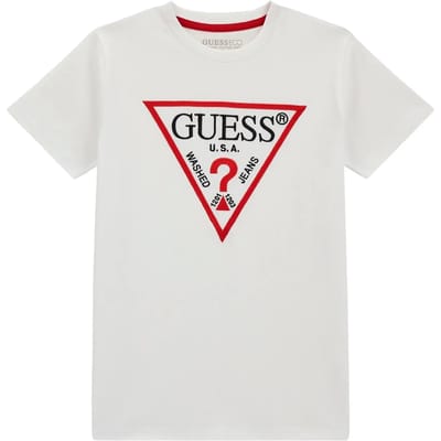 T-shirt 100 % katoen kind Guess