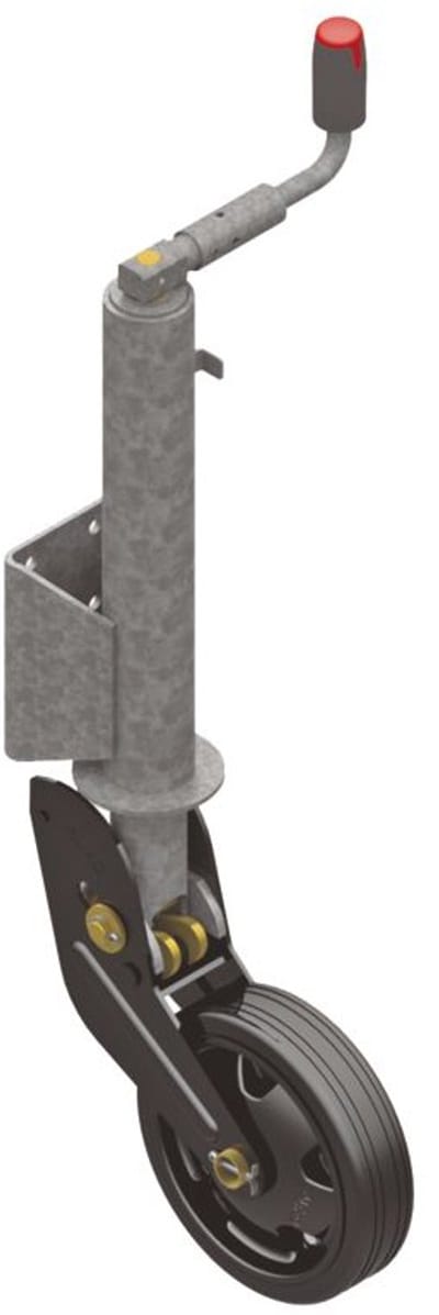 AL-KO Serie - Steunwiel - 260mm - 800kg - Staal en Rubber