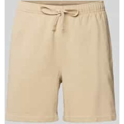 Regular fit sweatshorts met tunnelkoord