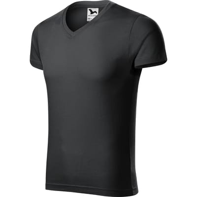 T-shirt met V-hals Malfini Slim 146