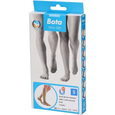 Bota Relax 280 Kniekous Beige Maat 5 1 Kousen