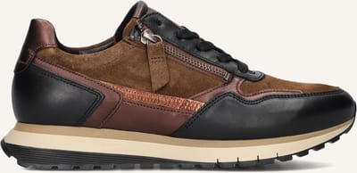 Gabor 378 Sneakers - Leer - Dames - Zwart