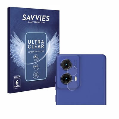 Savvies - Screenprotector voor Motorola Moto G85 (ALLEEN Camera) - Folie Beschermfolie transparant 6 Stuks