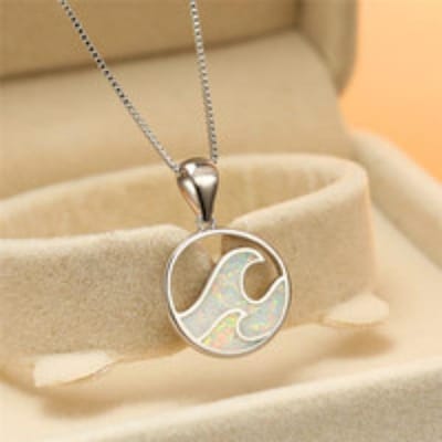 Zomerse Japanse Ins Hanger Golf Ketting Dames High-End Niche Ontwerp Gepersonaliseerde Ketting beige