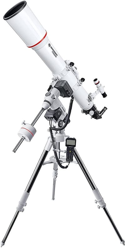 Bresser Telescoop Messier Ar-102/100 Extos2 Goto Aluminium Wit