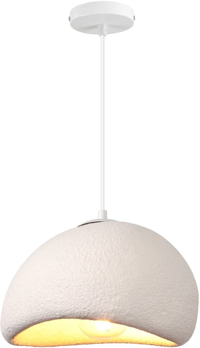 Moderne Hanglamp E27 Kroonluchter 30cm Plafondlamp voor Slaapkamer Woonkamer Keuken Wit