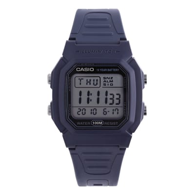 Casio Casio Collection W-800H-2AVES Horloge - Kunststof - Blauw - Ø 36 mm