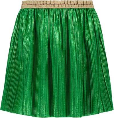 Like Flo F402-5730 Meisjes Rok - Green Metallic - Maat 122