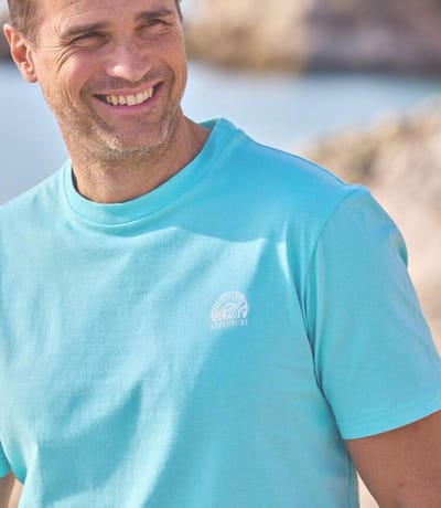 ATLAS FOR MEN - Set van 4 T-shirts Adventure - Heren - Verkrijgbaar in grote maten - L