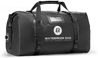 Waterdichte Motorfiets Zadel Tas - Luggage Roll Tail Bag 55L met Schouderband