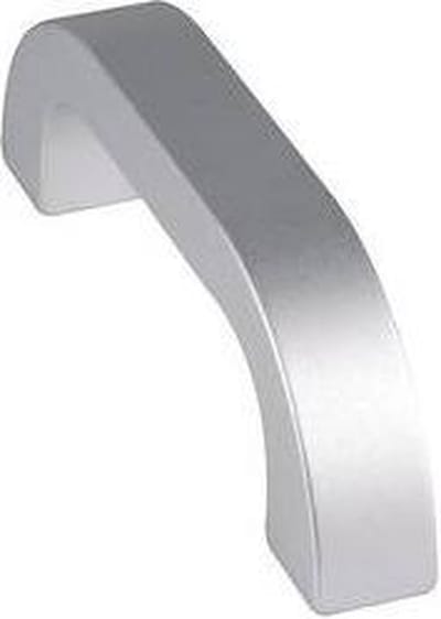 Mentor 3312.1401 Draaghandgreep Aluminium (geëloxeerd) (l x b x h) 164 x 20 x 45 mm 1 stuk(s)