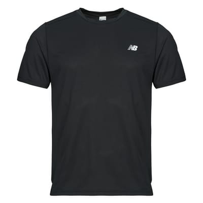 New Balance Sport Short Sleeve T-Shirt Heren Sportshirt - BLACK