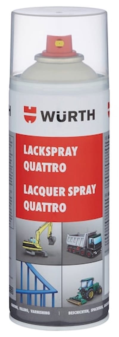 Wurth - Lakspray quattro - laksprayquattro inhoud 400 ml