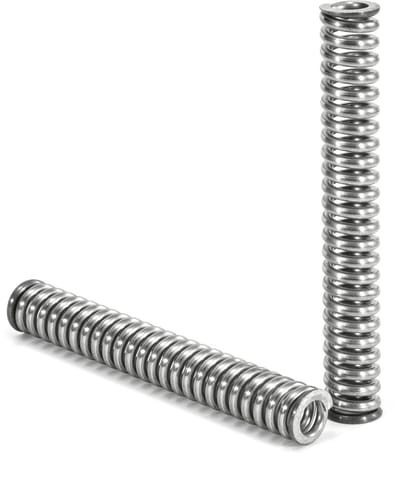 Drukveren Roestvrij Staal - Compressieveren Metalen - Machine Reparatie - Hoge Elasticiteit - 70 mm Lengte - Metaal