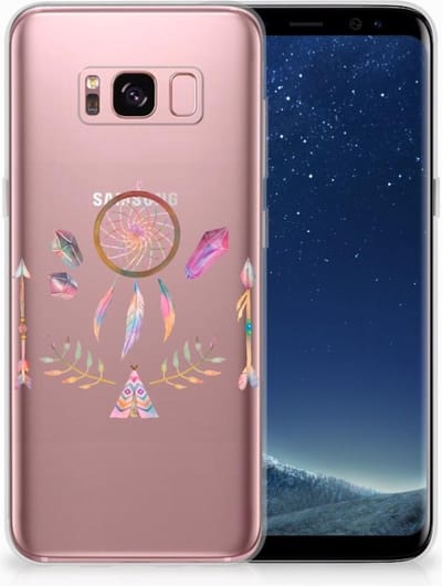 TPU Hoesje voor Samsung Galaxy S8 Telefoonhoesje met Naam Boho Dreamcatcher