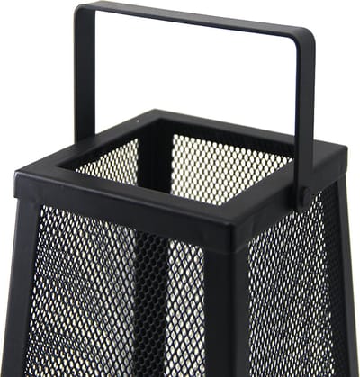 DILAMPO - CLOVIS Metalen design lantaarn - USB Oplaadbaar