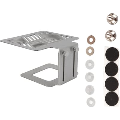 Support de balance électronique pour machine à café, en acier inoxydable 304, hauteur réglable argenté