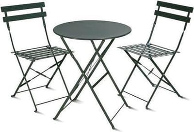 Central Park Bistroset 'Maddy' - Staal - Antraciet