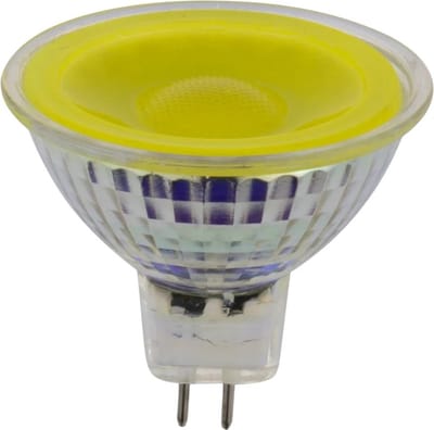 LED MR16 - 5W 12Volt / Geel